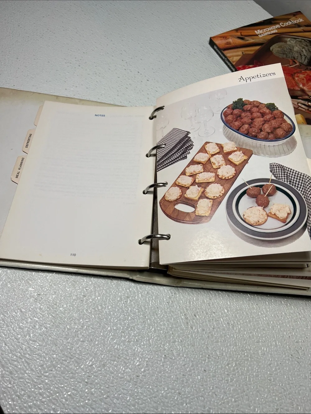 Microwave Oven Cook Books- by Samsung and Sharp Great condition